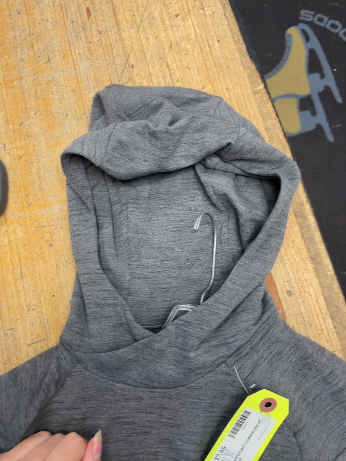 Lululemon Longsleeve Hoodie Medium Grey
