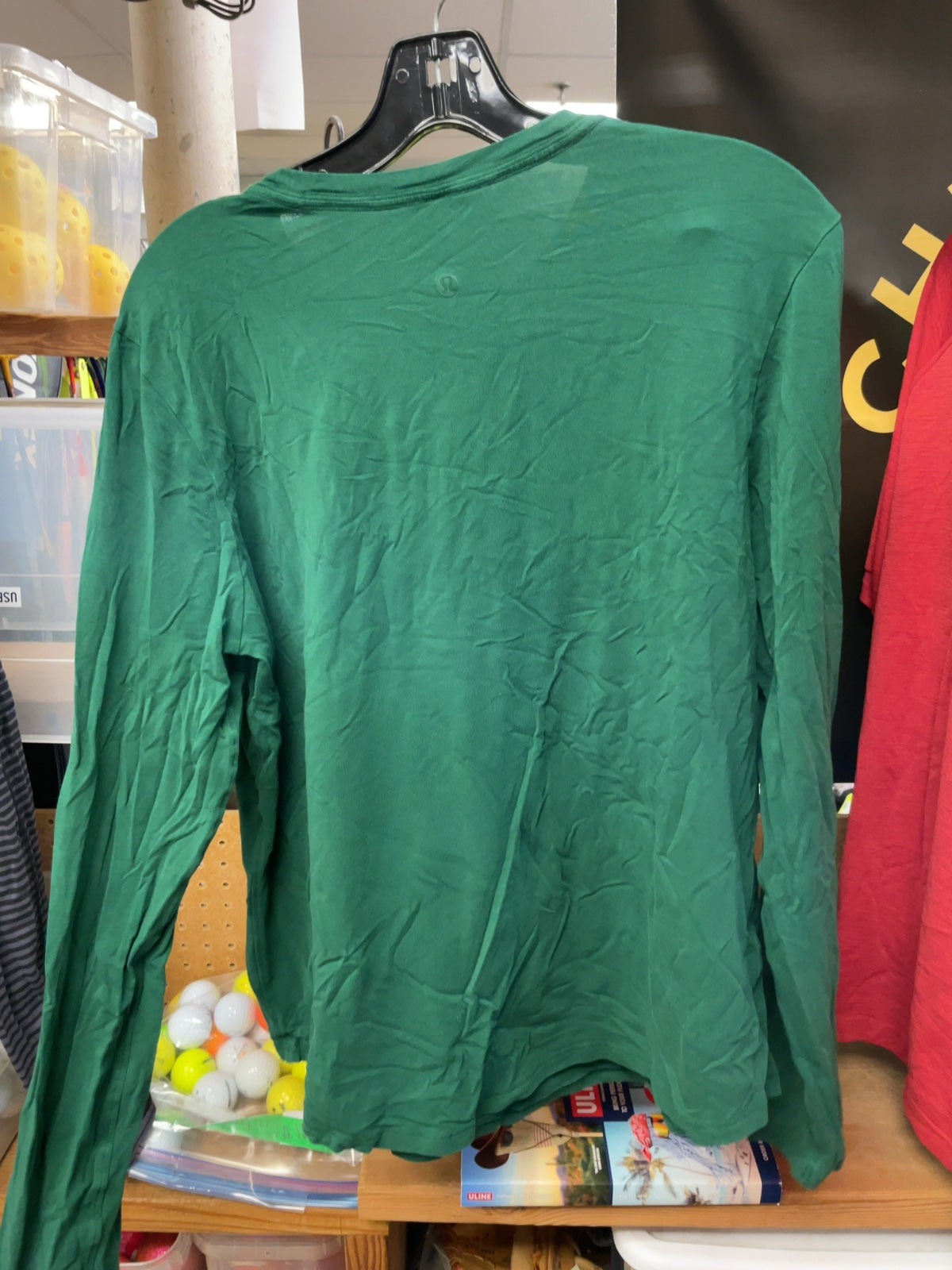 Lululemon Longsleeve Medium Green Shirt