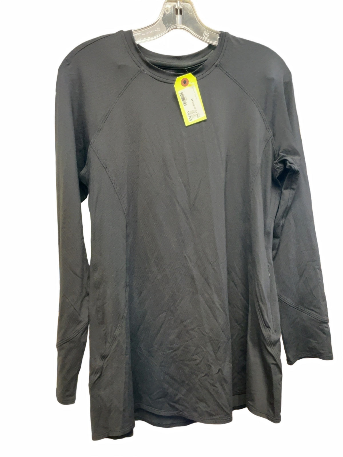 Lululemon Longsleeve Size 6 Black Athletic Top
