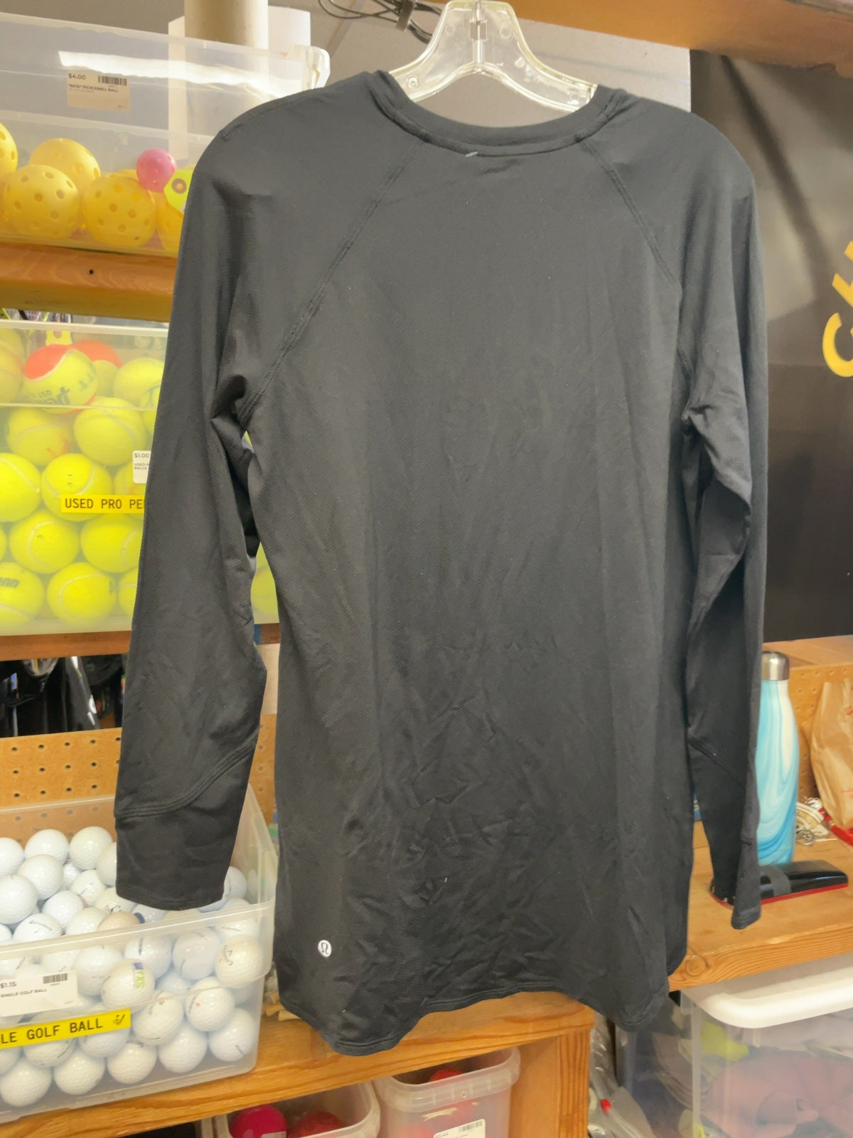 Lululemon Longsleeve Size 6 Black Athletic Top