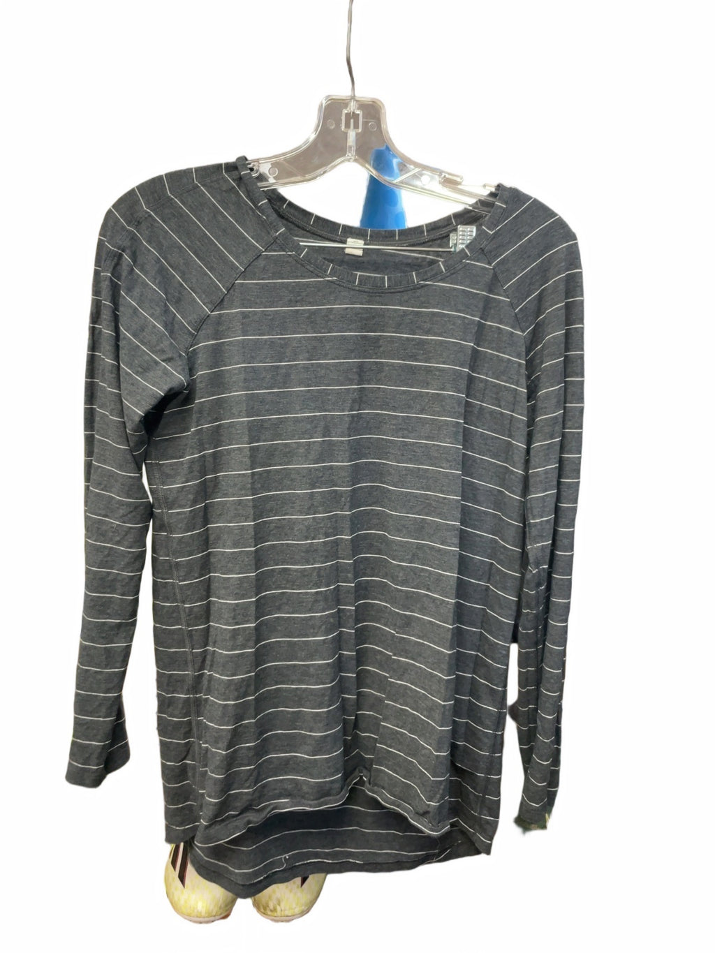 Lululemon Longsleeve Size 6 Grey Striped