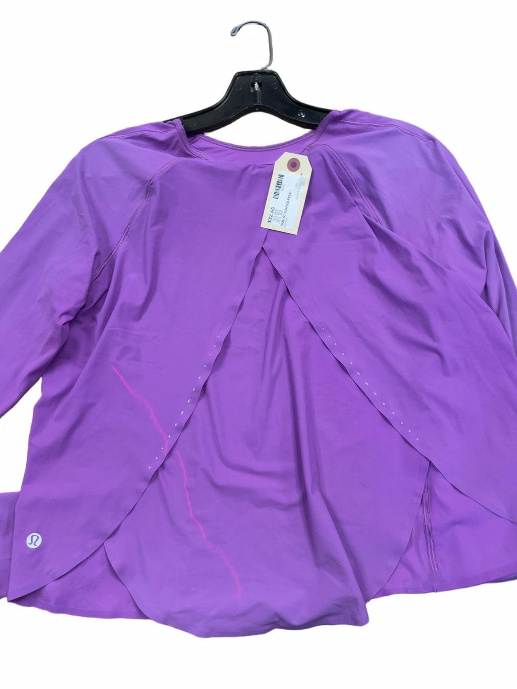 Lululemon Longsleeve Size 8 Purple Split Back