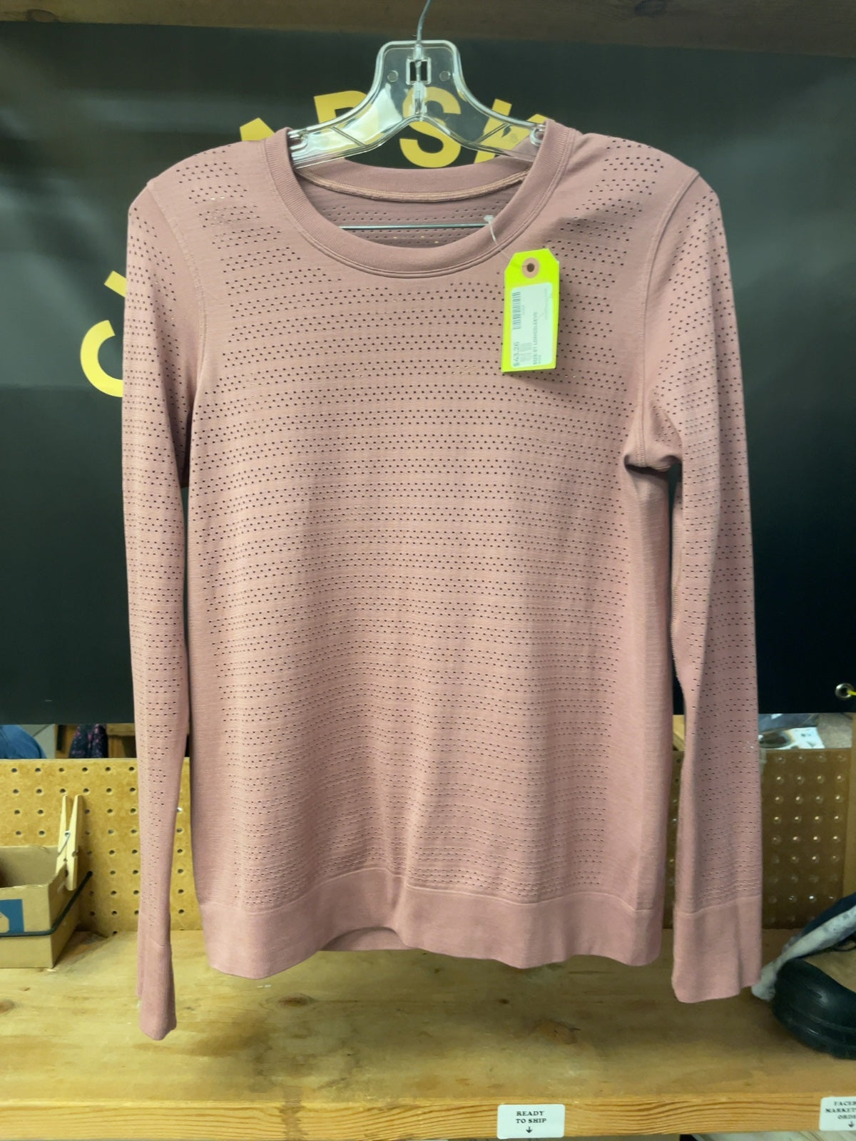 Lululemon Longsleeve Size 8 Rose