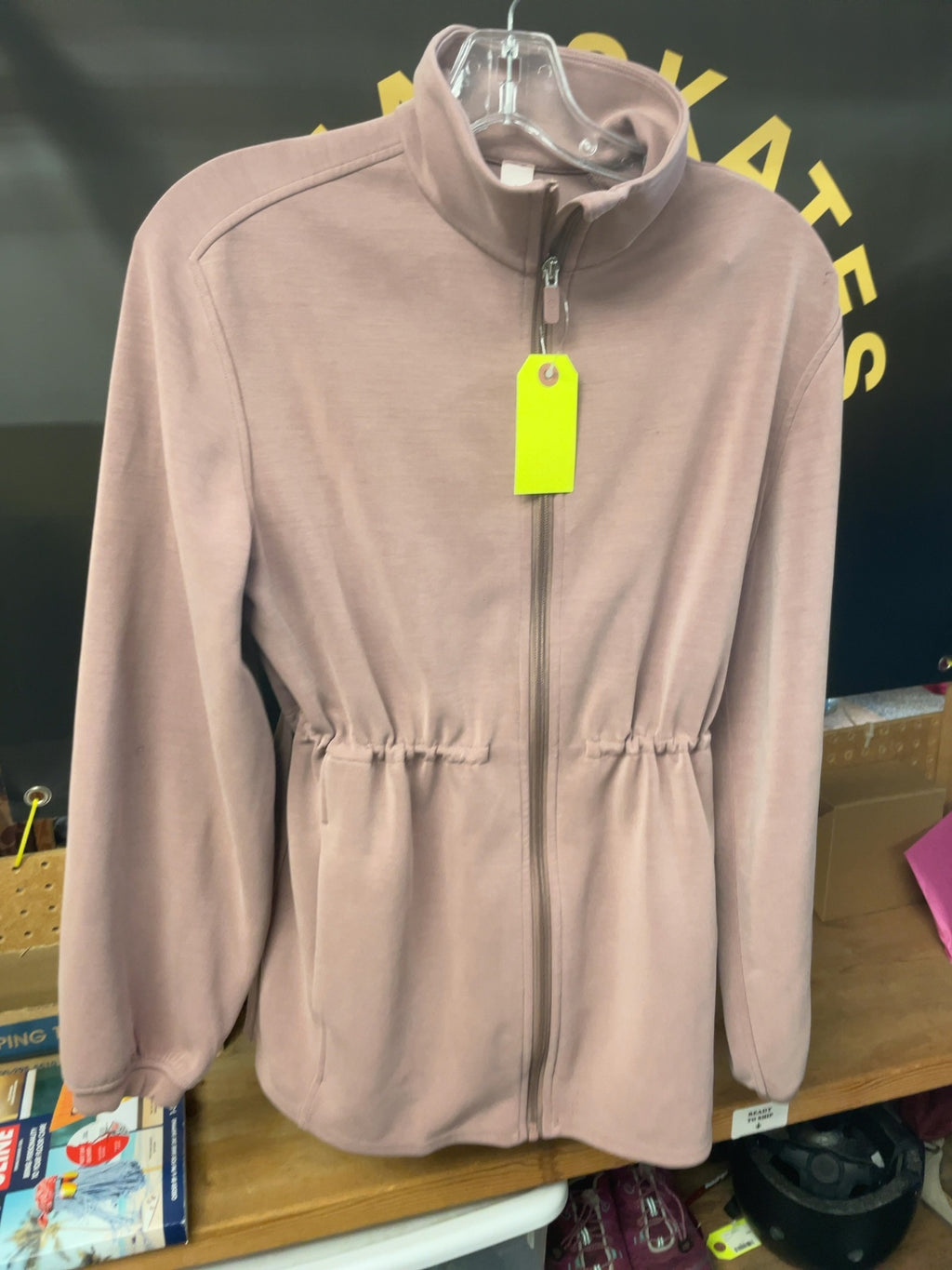 Lululemon LW3NS5S Size Small Pink Full Zip Jacket