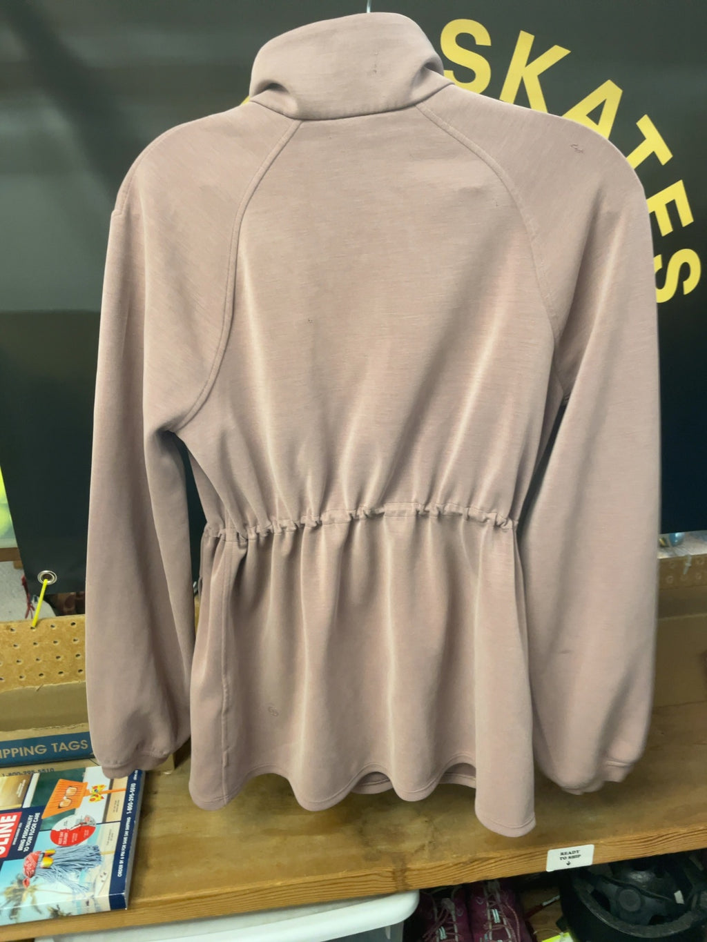 Lululemon LW3NS5S Size Small Pink Full Zip Jacket