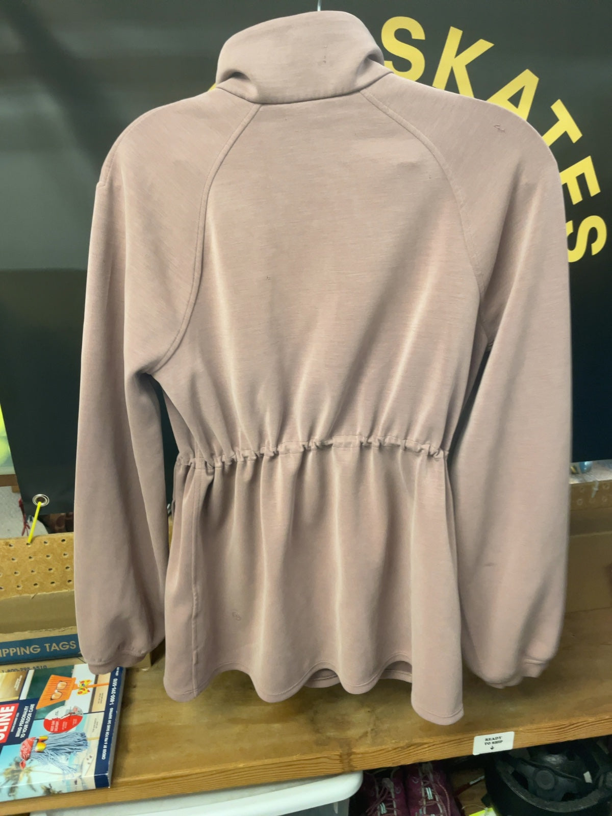 Lululemon LW3NS5S Size Small Pink Full Zip Jacket