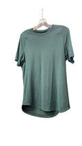 Lululemon Men's Green Short Sleeve Shirt - Size M