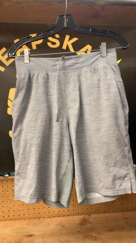Lululemon Men's Grey Athletic Shorts