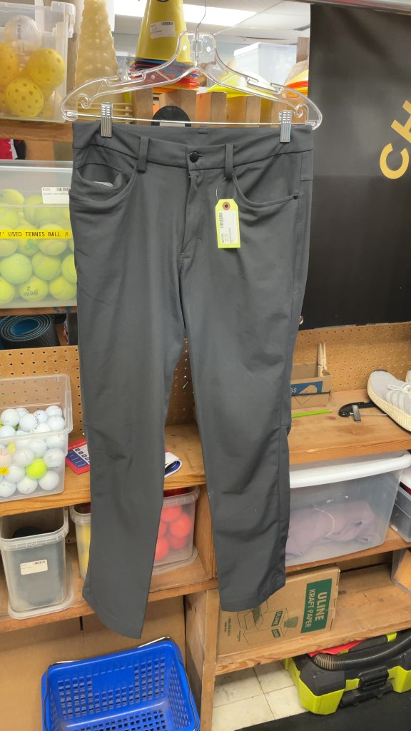 Lululemon Men's Grey Pants Size 30