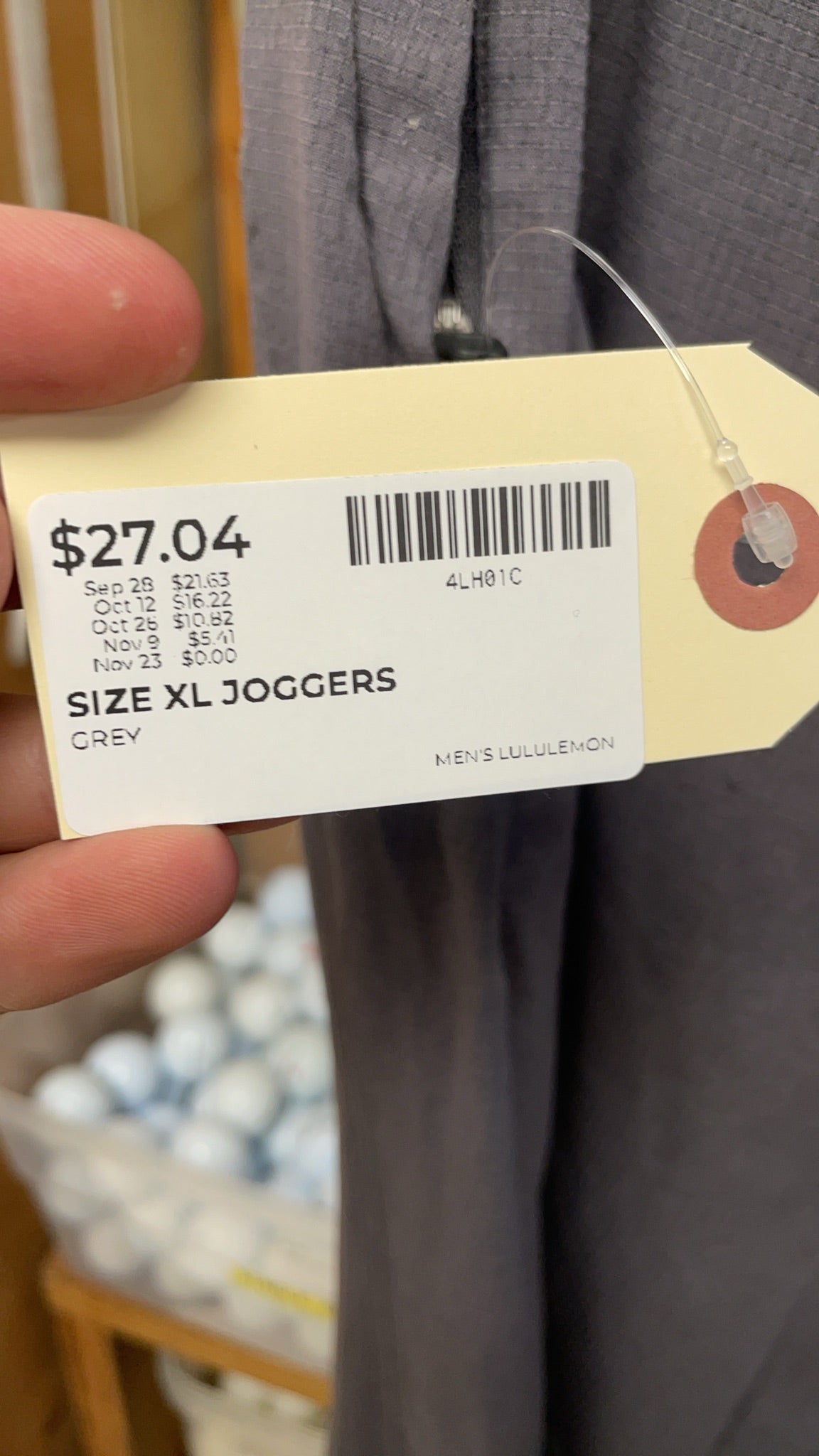 Lululemon Men's Joggers XL Grey