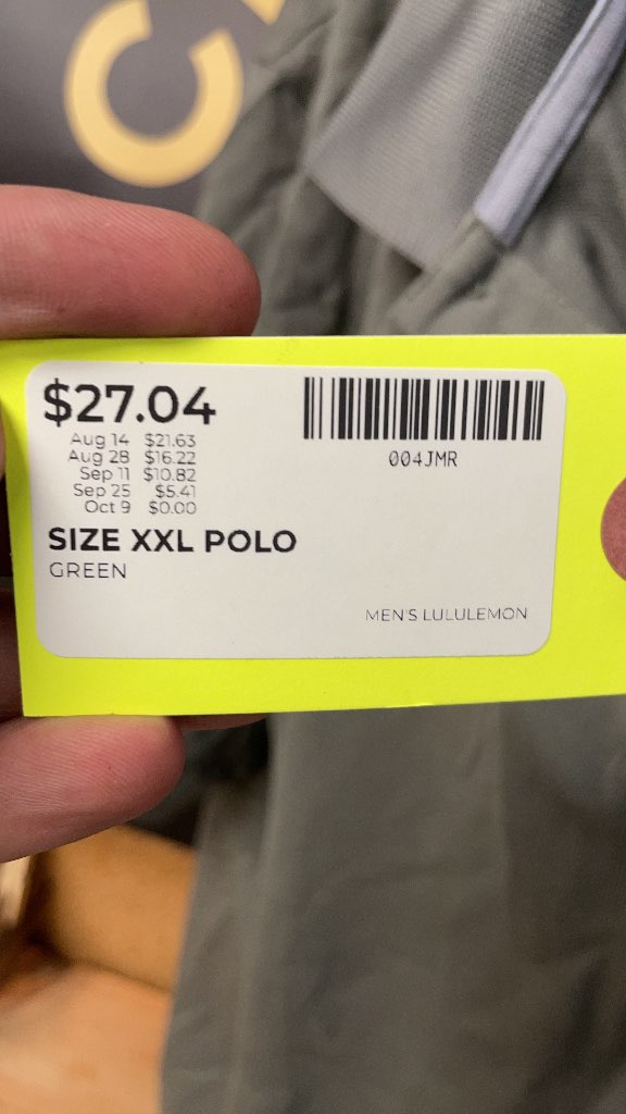 Lululemon Men's Polo Shirt