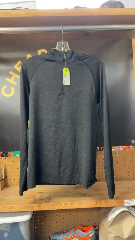 Lululemon Men's Quarter-Zip Jacket - Black - Size Small