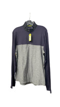 Lululemon Men's Quarter-Zip Pullover - Purple/Grey - Size Medium