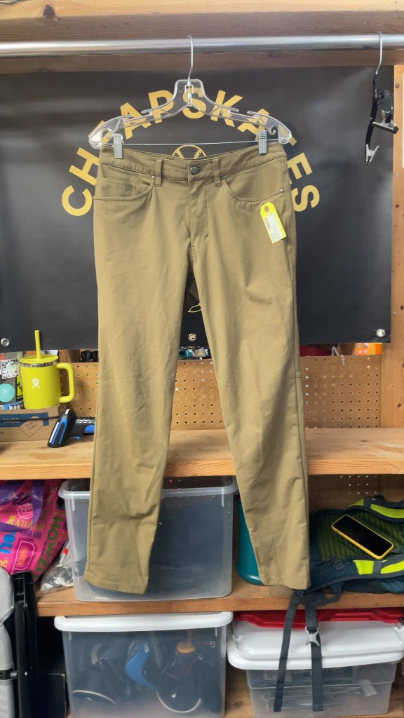 Lululemon Men's Trousers - Size 31 - Beige