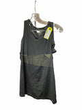 Lululemon Mesh Panel Tank Top with Built-in Bra Size 6 Black