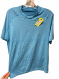 Lululemon Metal Vent Tech Size Large Blue T-Shirt