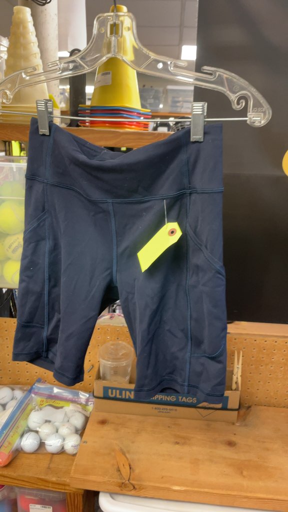 Lululemon Navy Blue Athletic Shorts - Size 6
