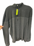 Lululemon Quarter-Zip Size Large Black/Grey Pullover