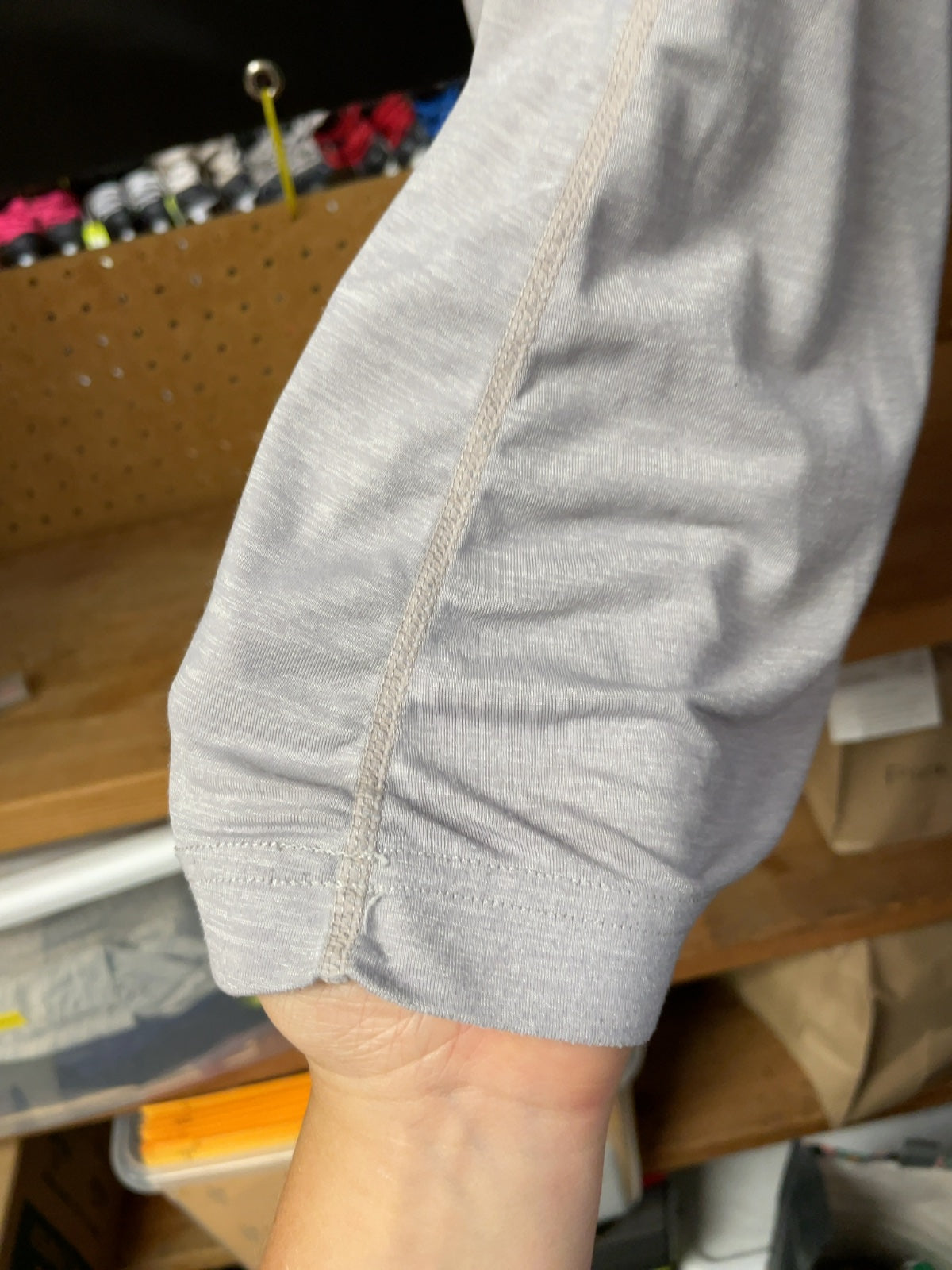 Lululemon Racerback Tank Top Size 4 Grey