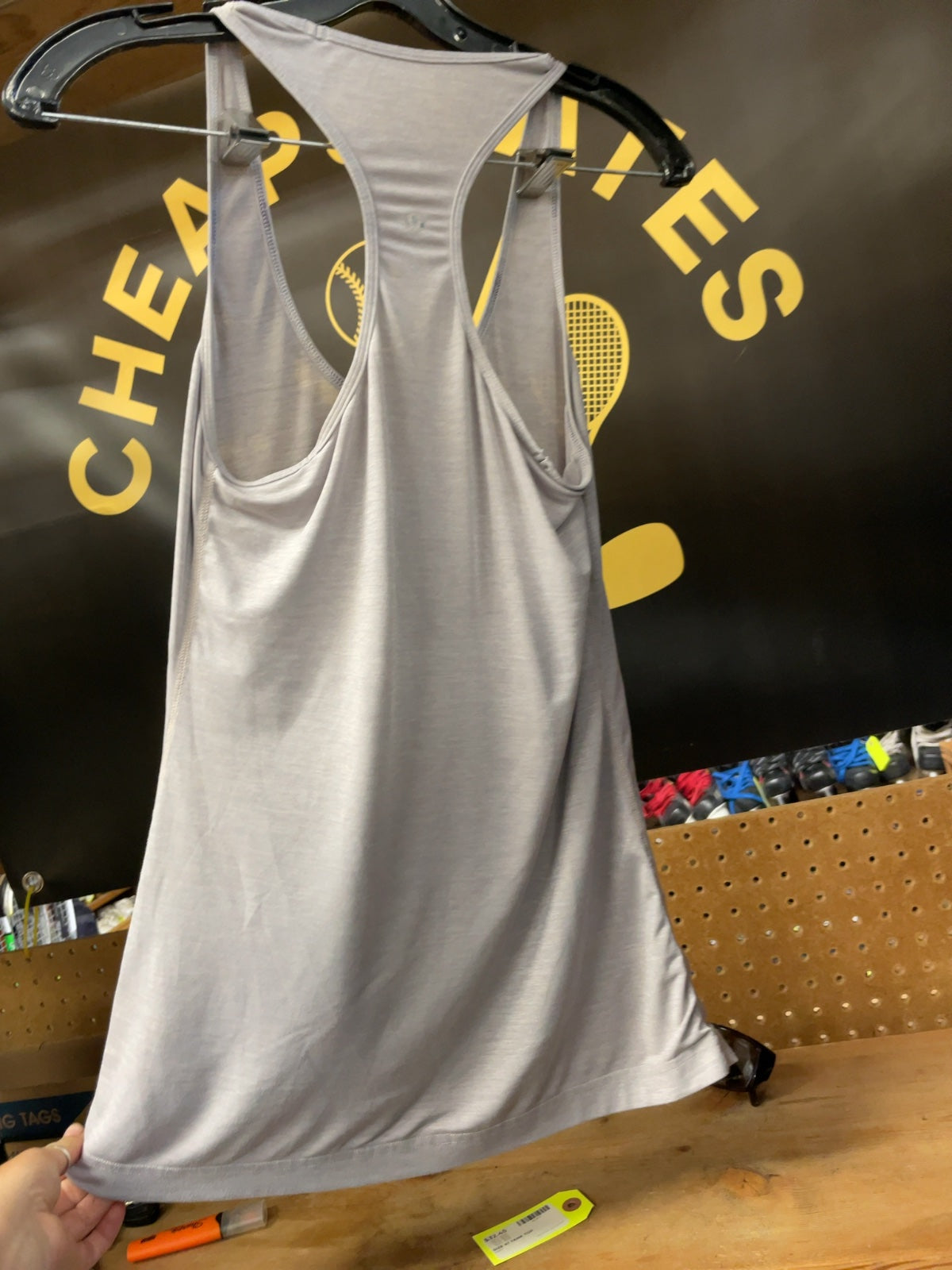 Lululemon Racerback Tank Top Size 4 Grey