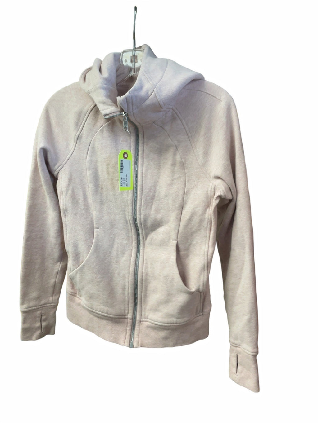 Lululemon Scuba Full-Zip Hoodie Size 6 Pink