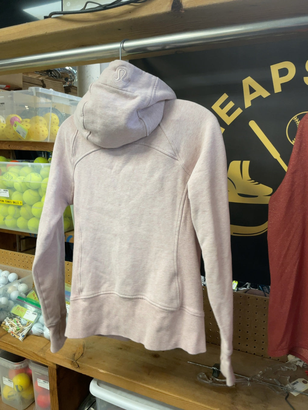 Lululemon Scuba Full-Zip Hoodie Size 6 Pink