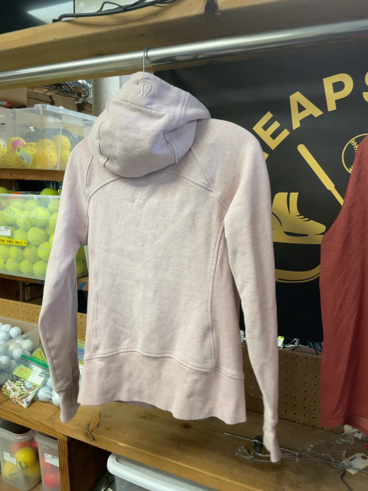 Lululemon Scuba Full-Zip Hoodie Size 6 Pink