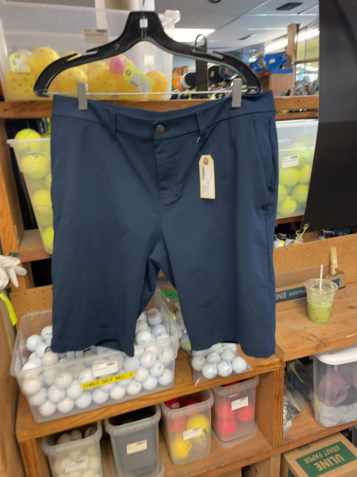 Lululemon Shorts Size 34 Blue