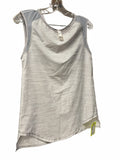 Lululemon Sleeveless Top Size 4 Grey Mesh Back