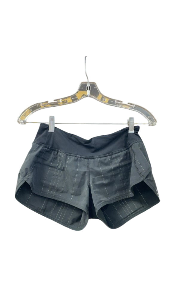 Lululemon Speed Up Pinstripe Running Shorts - Size 2