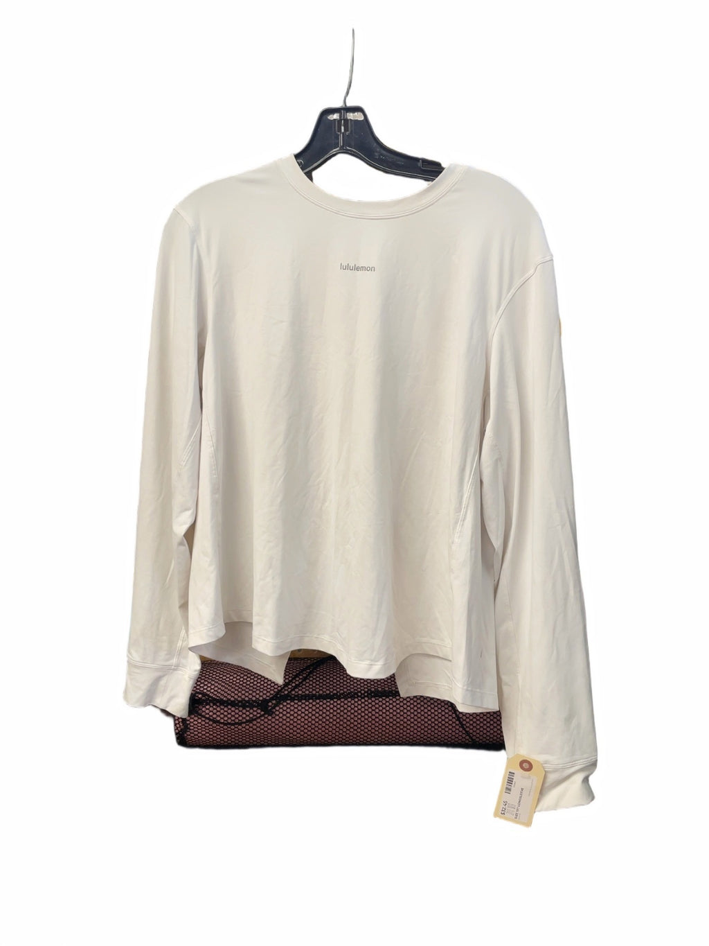 Lululemon Split Back Long Sleeve Size 10 White