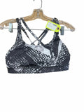 Lululemon Sport Bra Size 6 Black/White Patterned
