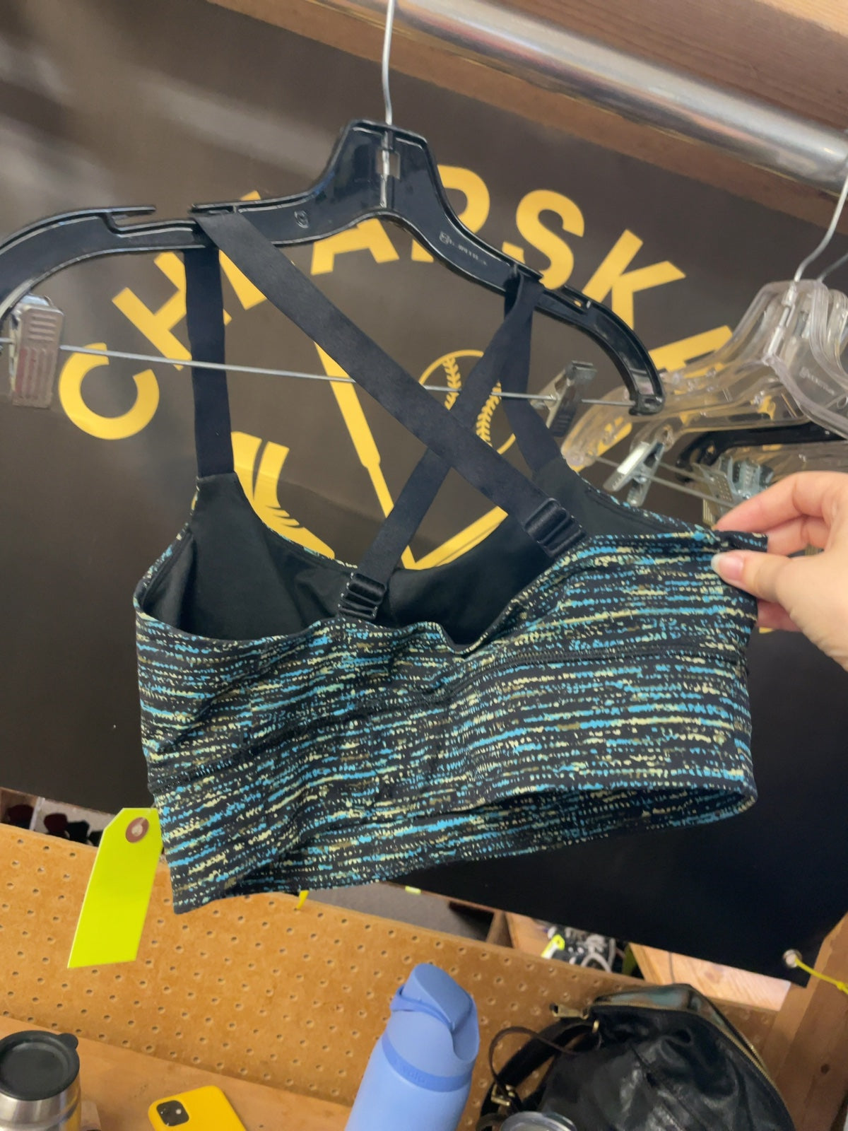 Lululemon Sports Bra Size 10 Multi-Color