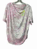 Lululemon T-shirt XXL Pink/Grey/White Marble