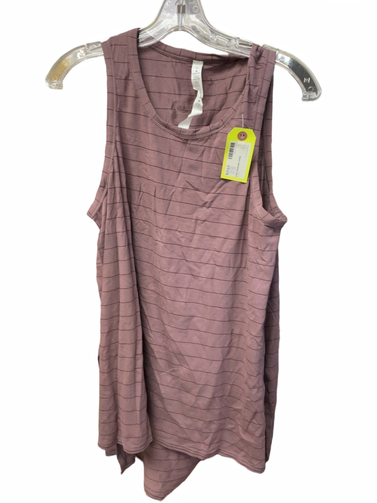 Lululemon Tank Size M Purple Striped