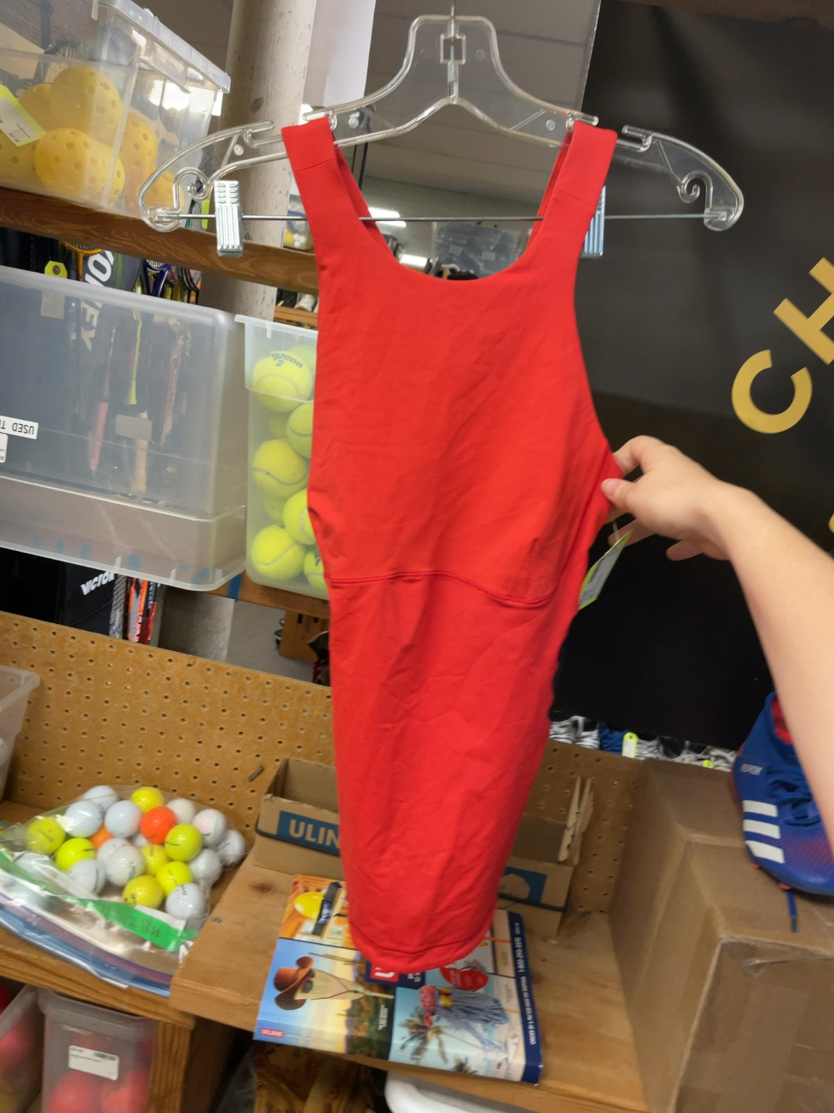 Lululemon Tank Top Size 4 Red