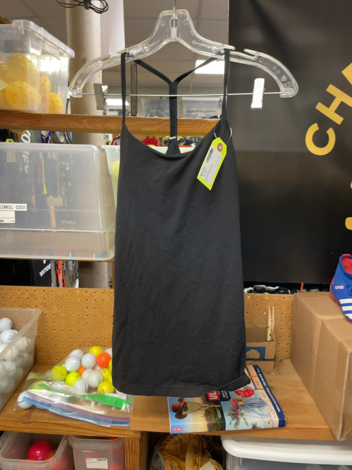 Lululemon Tank Top Size 6 Black