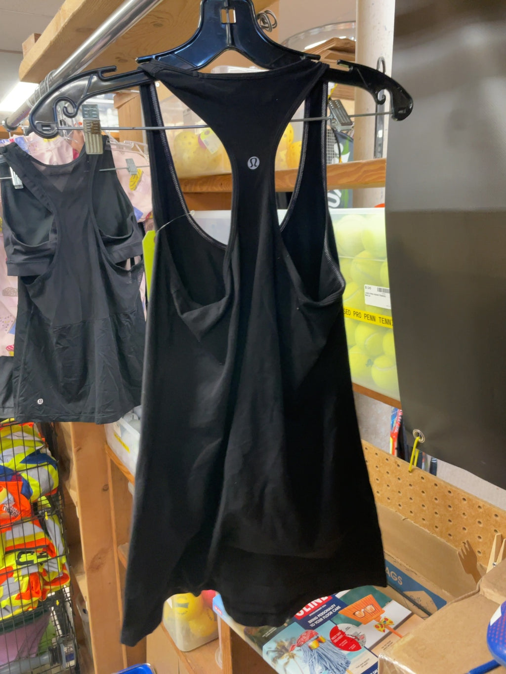 Lululemon Tank Top Size 6 Black