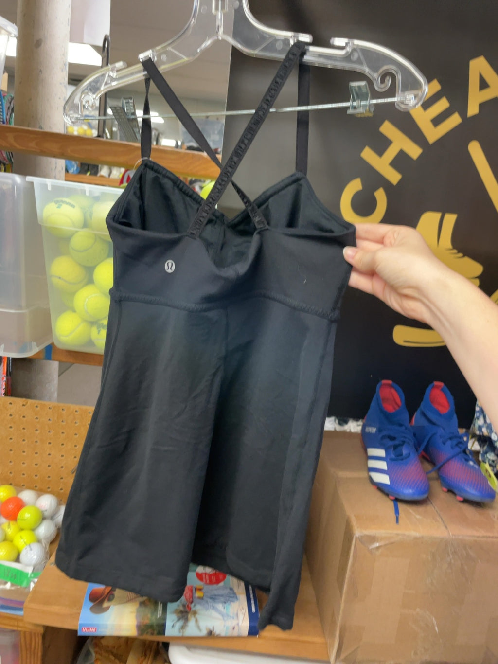 Lululemon Tank Top Size 6 Black