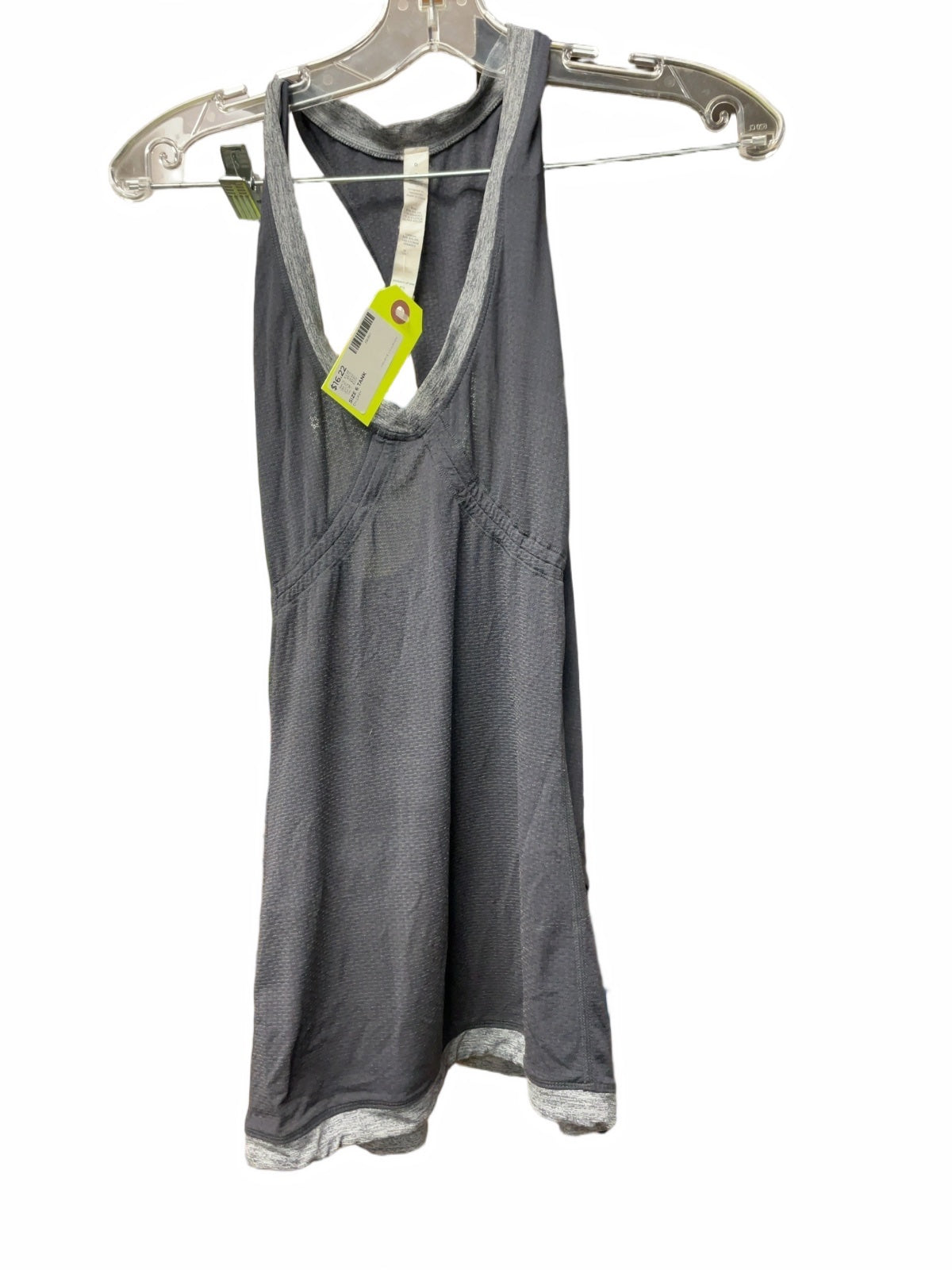 Lululemon Tank Top Size 6 Dark Grey