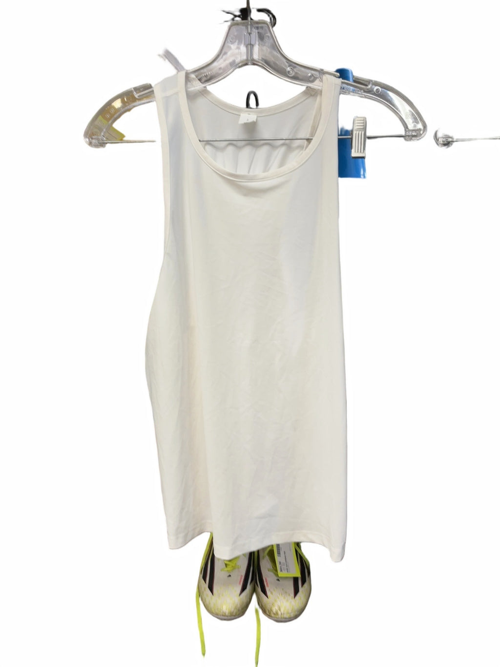 Lululemon Tank Top Size Small (2-4) White Racerback