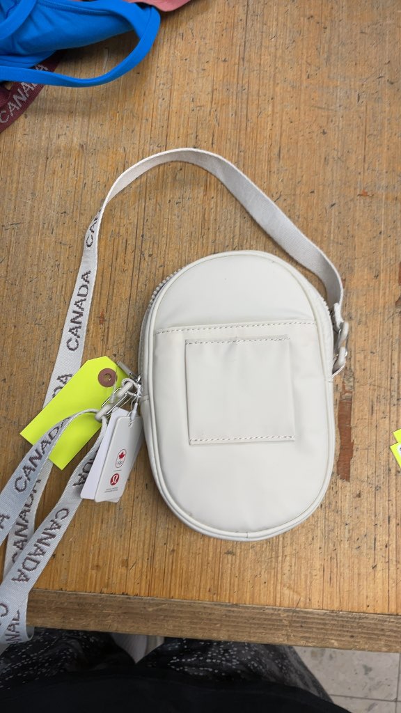 Lululemon Team Canada Crossbody Bag - White
