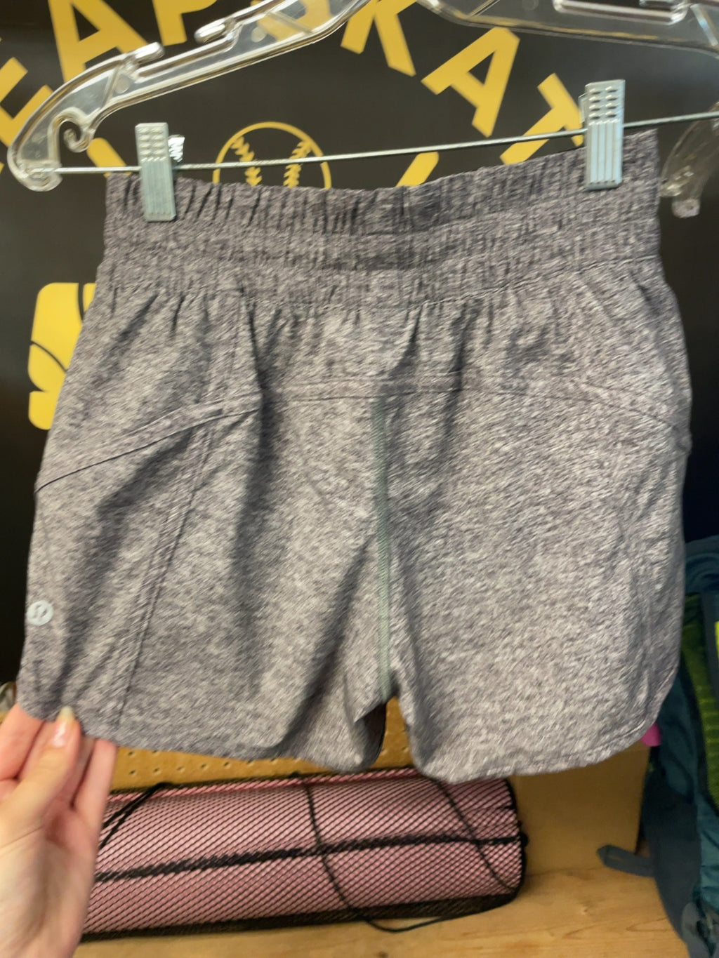 Lululemon Track That Short Size 4 Grey