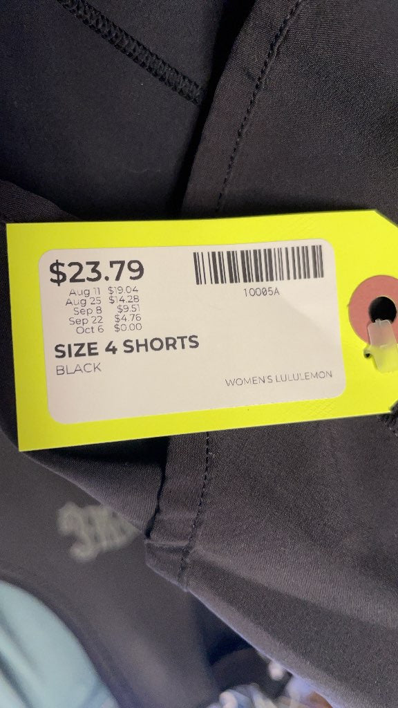 Lululemon Women's Athletic Shorts - Size 4