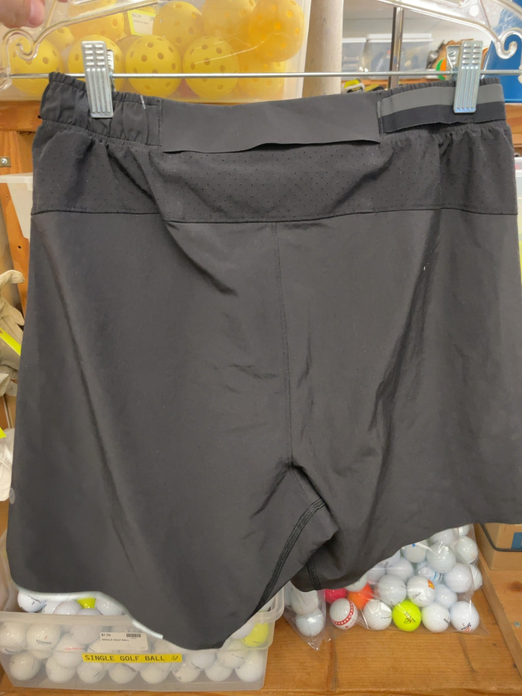 Lululemon Women's Black Athletic Shorts Size 6