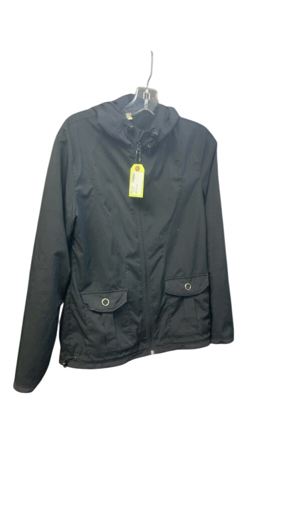Lululemon Women's Black Hooded Jacket - Size 6