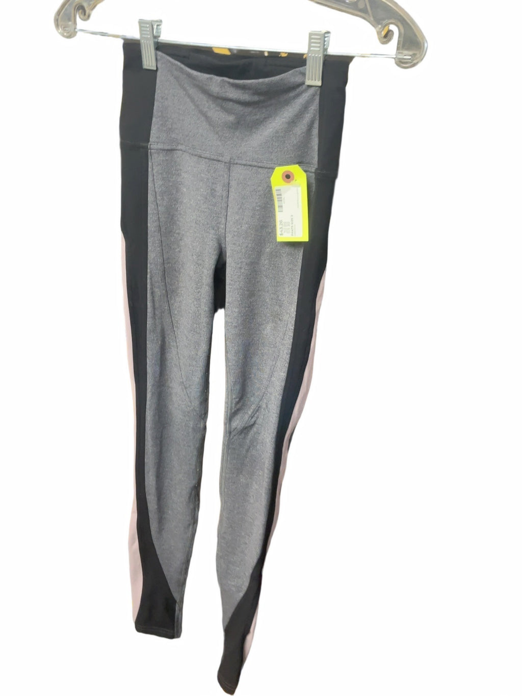 Lululemon Women's Colorblock Leggings Size 2 Grey/Pink