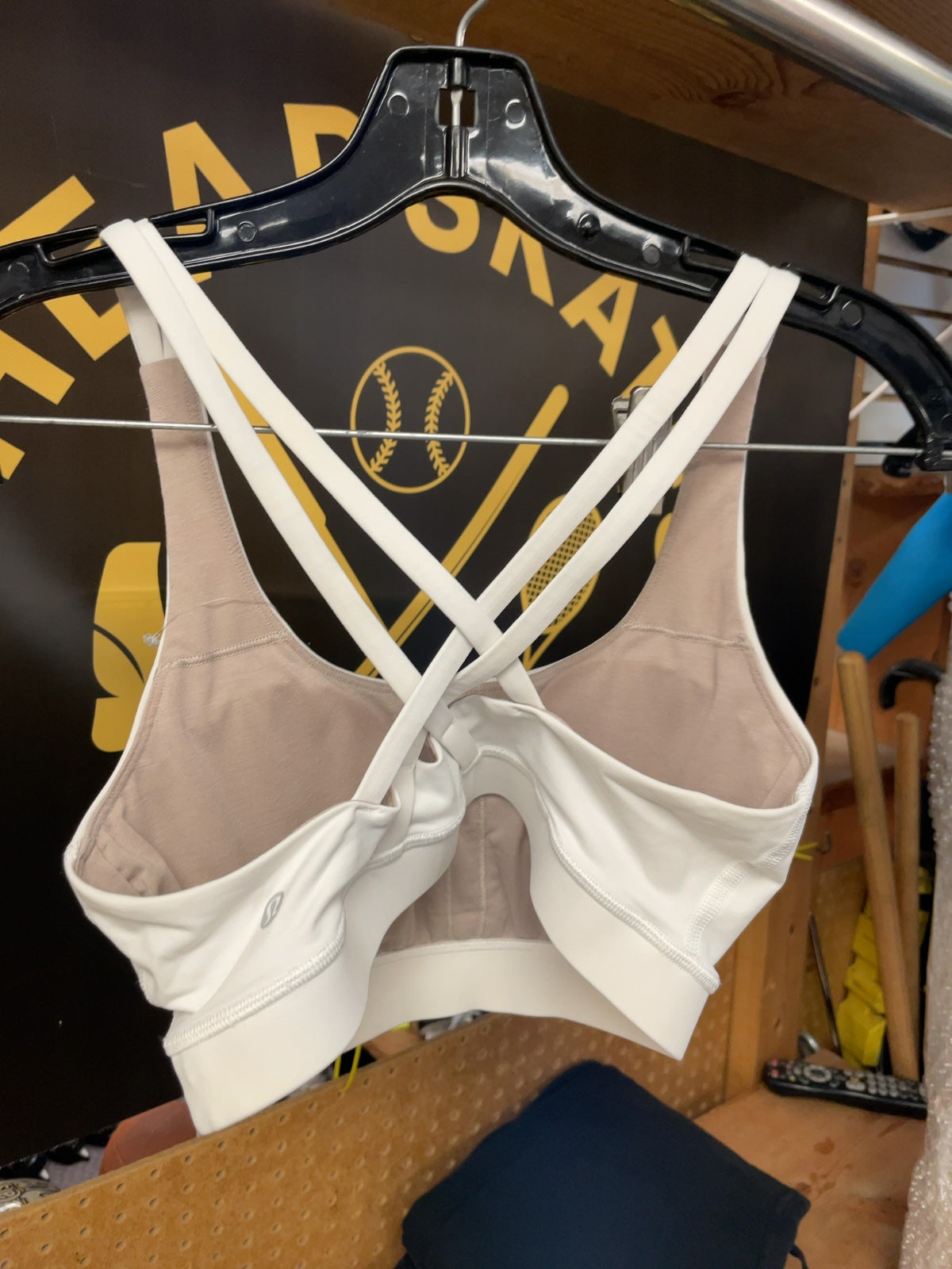 Lululemon Women's Energy Bra - White - Size 8