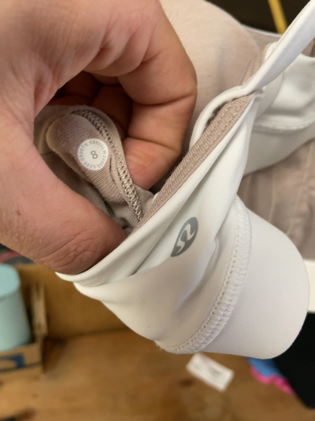 Lululemon Women's Energy Bra - White - Size 8