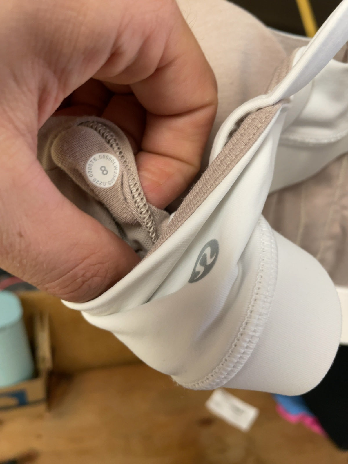 Lululemon Women's Energy Bra - White - Size 8
